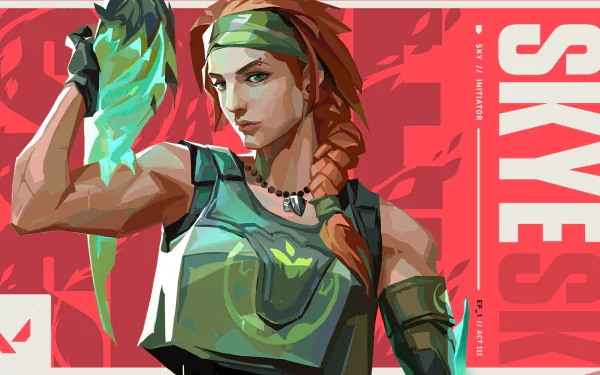 Skye (Valorant) video game Valorant HD Desktop Wallpaper | Background Image