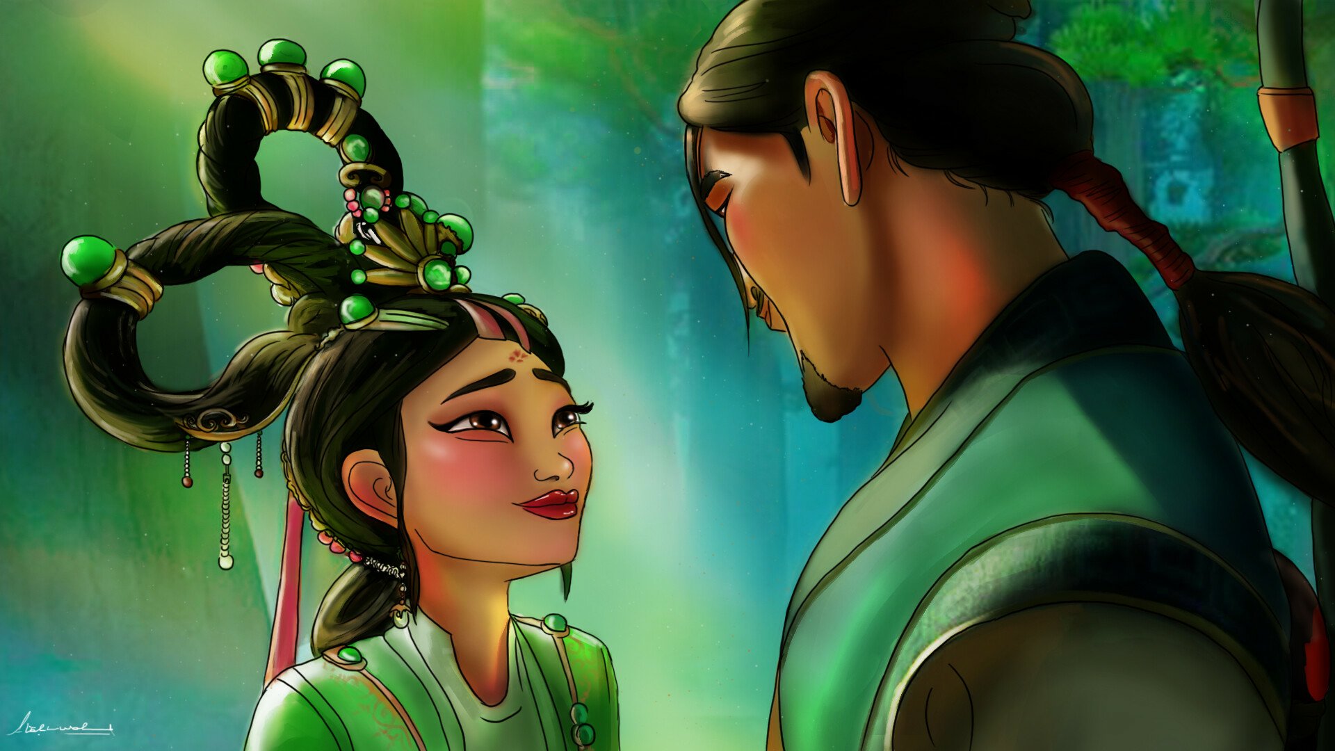 Download Movie Over The Moon HD Wallpaper