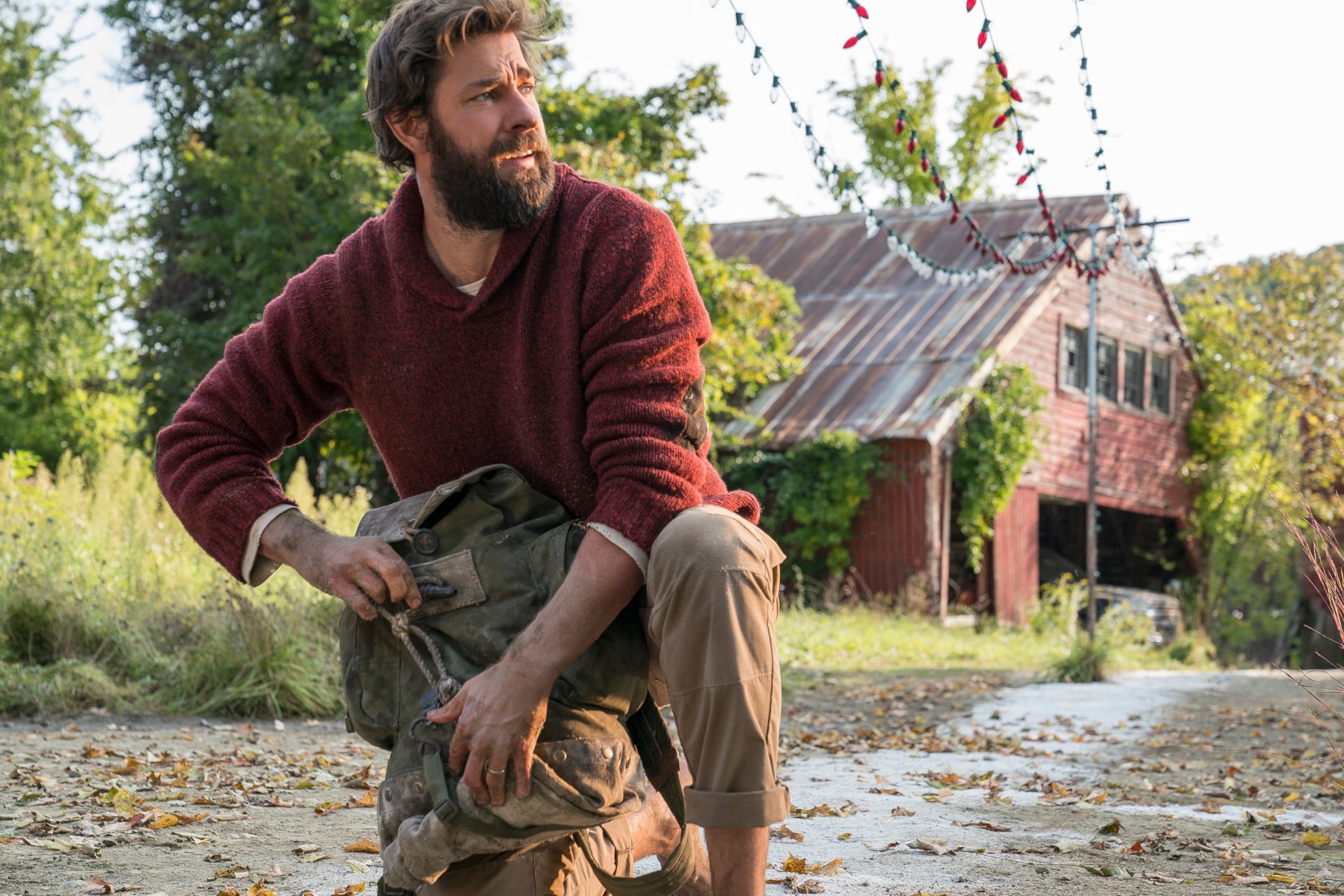 Download Lee Abbott John Krasinski Movie A Quiet Place HD Wallpaper