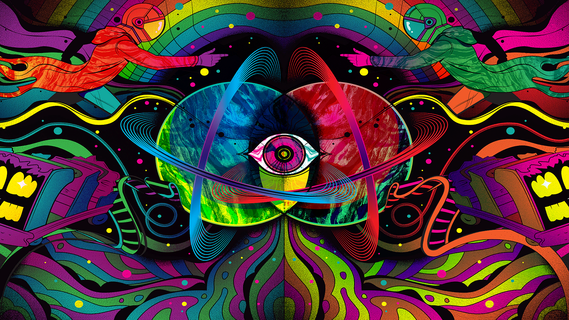 Download Physcedelic Fortnite Loading Screen Video Game Fortnite HD Wallpaper