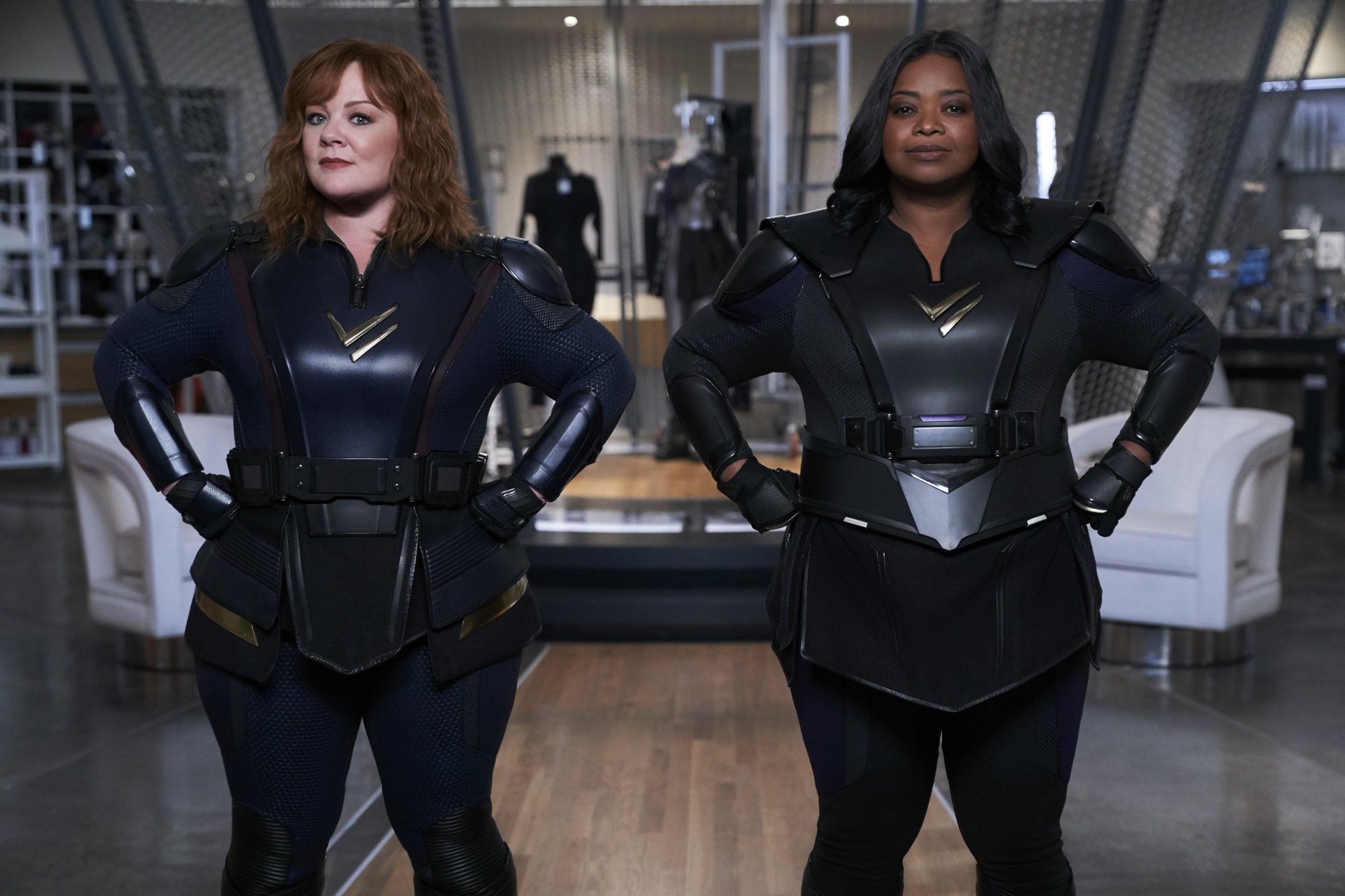 Download Melissa McCarthy Octavia Spencer Movie Thunder Force HD Wallpaper