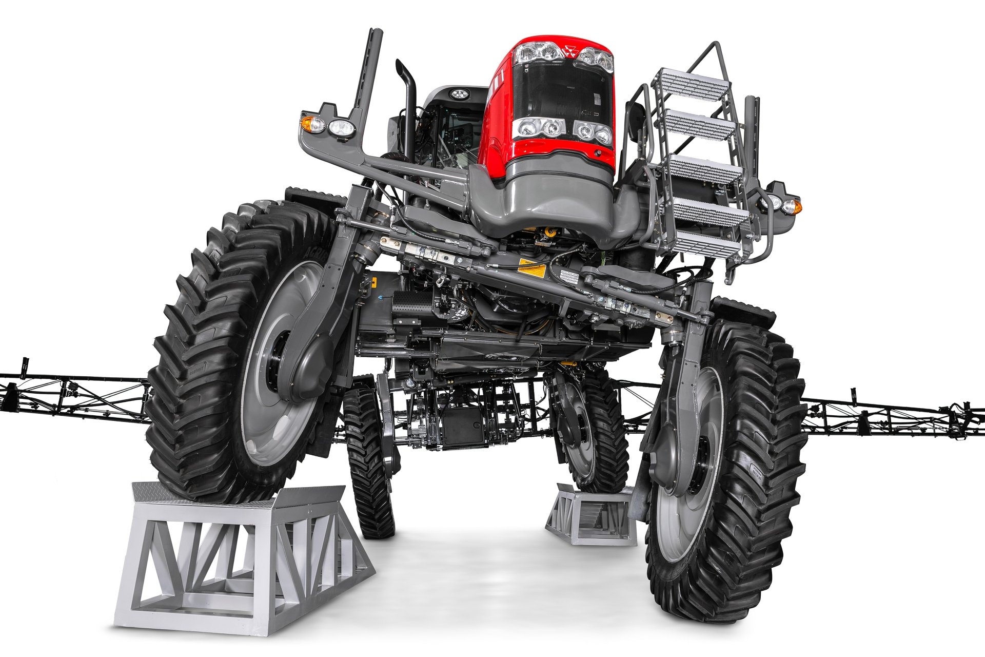 Download Tractor Vehicle Massey Ferguson 4k Ultra HD Wallpaper