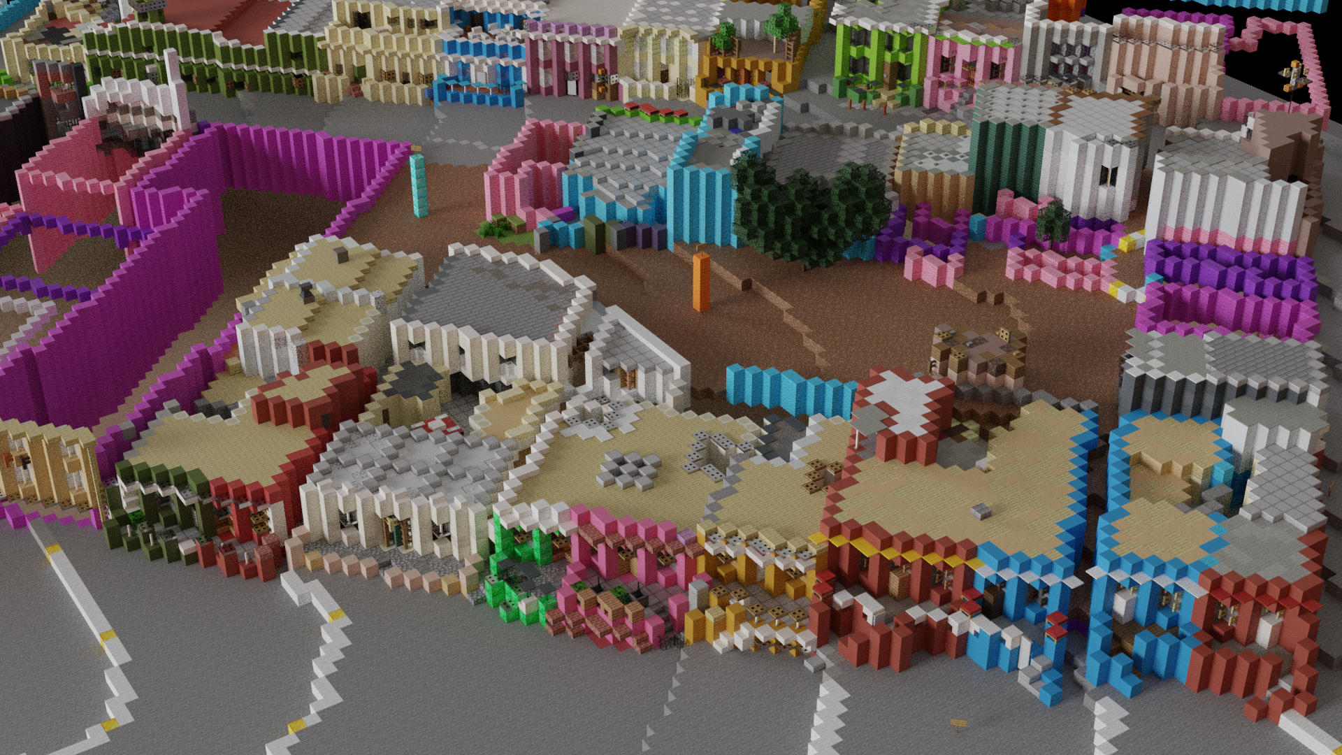 Renders at Bo Kaap, Cape Town, South Africa by Build The Earth