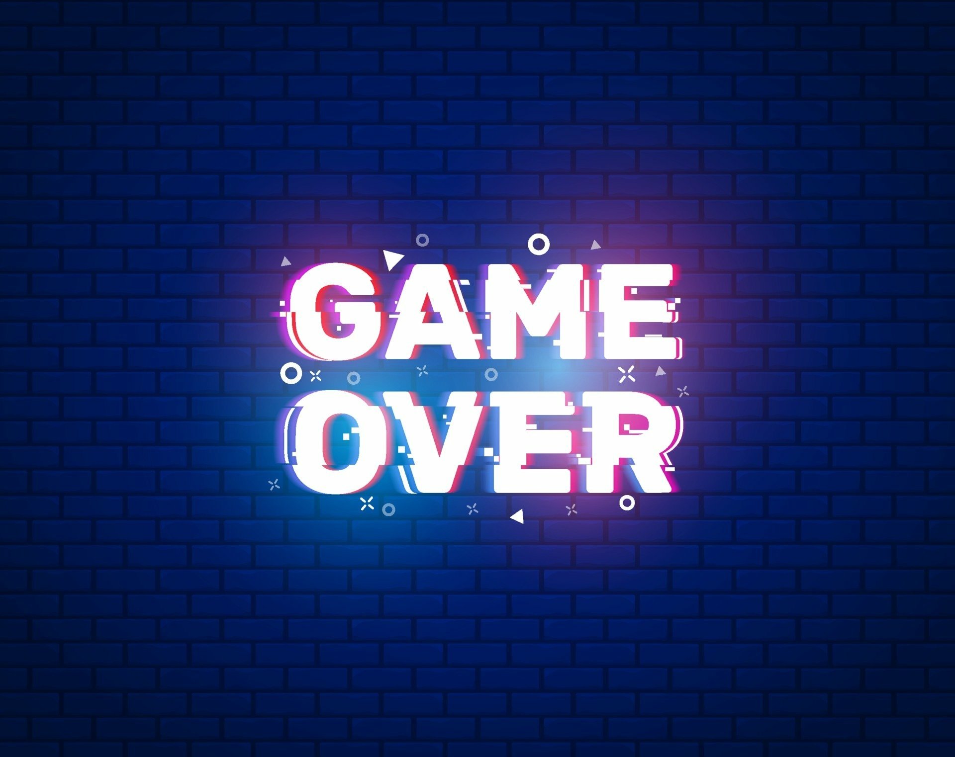 Game over заставка