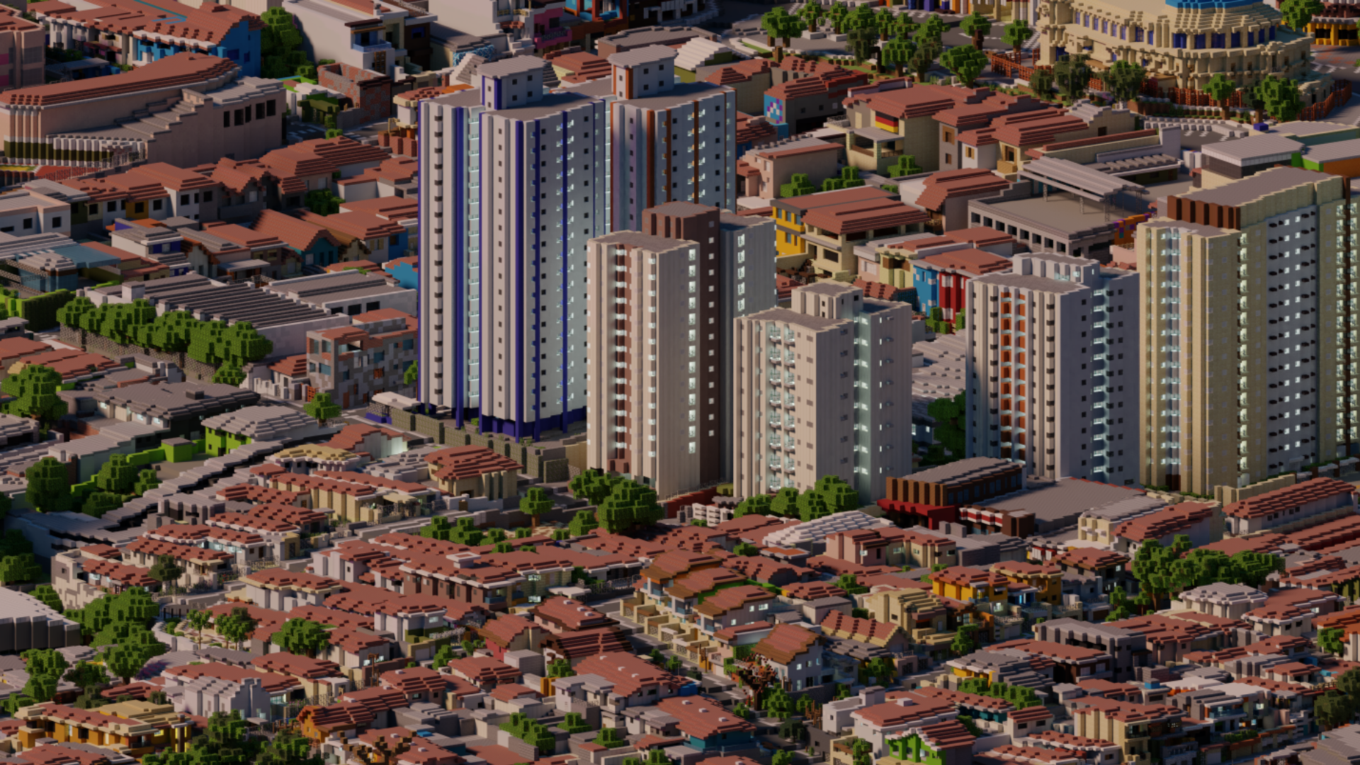 Freguesia do Ó, São Paulo, Brazil, built by Esfolanooose#5746, rendered by ToyotaPrius#4788 by Build The Earth