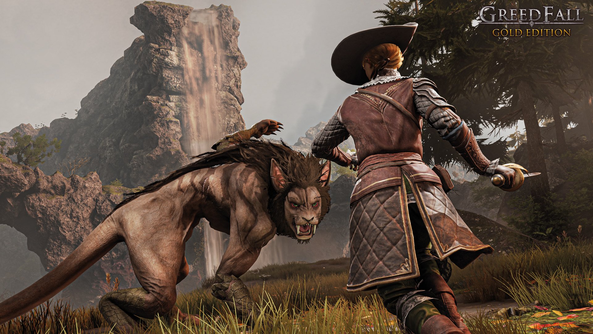 Download Video Game GreedFall Boss Fight HD Wallpaper
