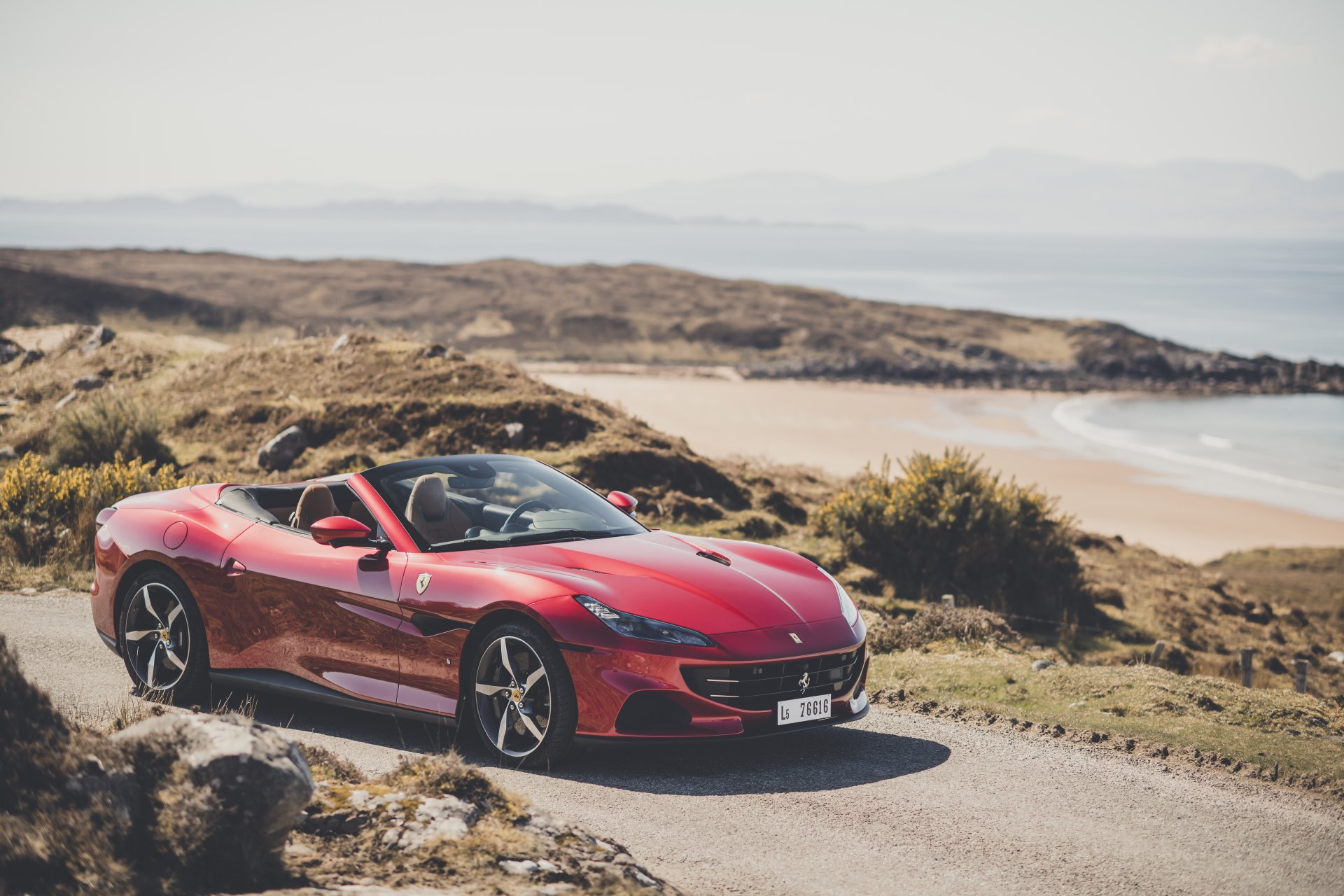 Download Supercar Ferrari Portofino Vehicle Ferrari Portofino M 8k Ultra HD Wallpaper