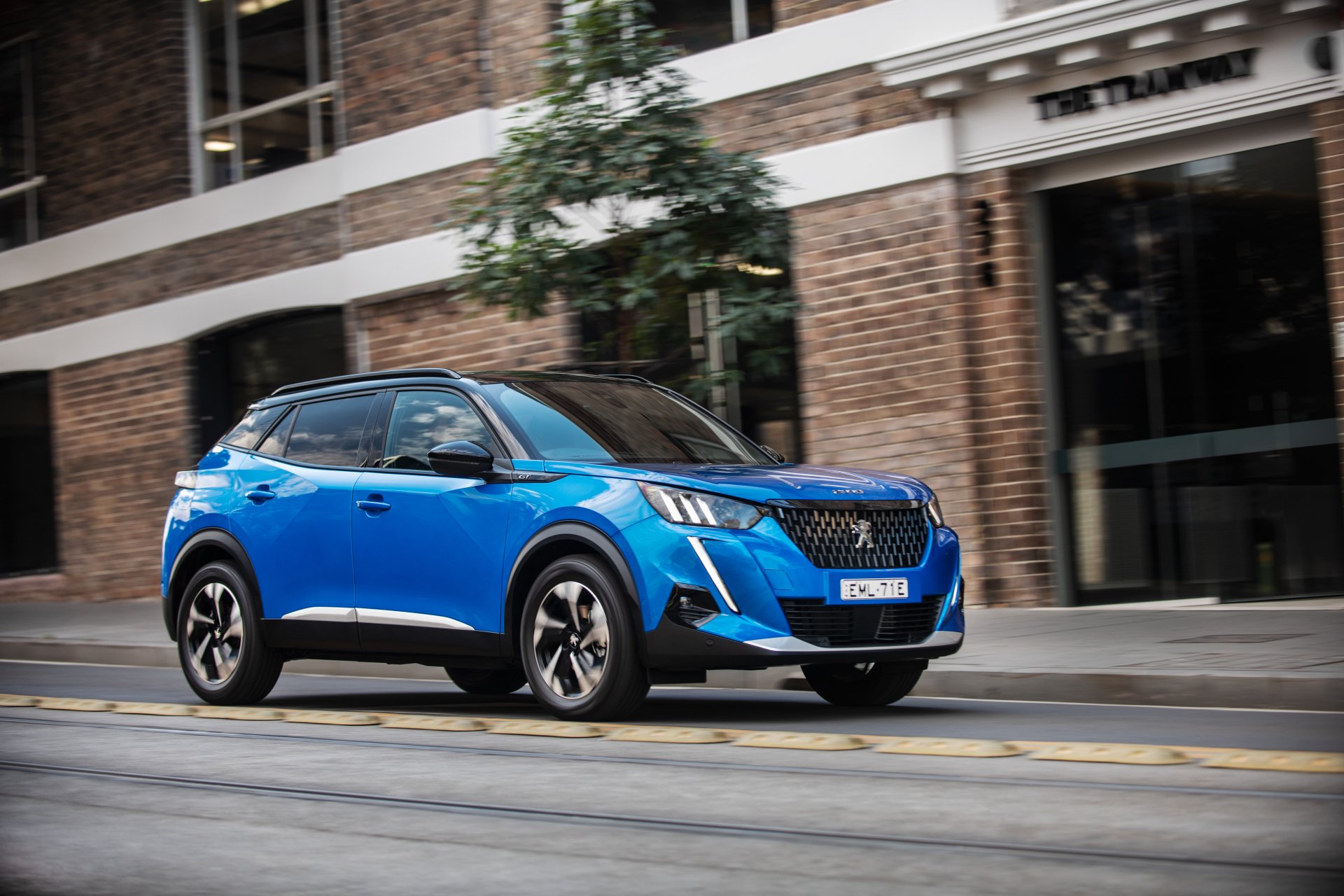 Download Electric Car SUV Vehicle Peugeot 2008 4k Ultra HD Wallpaper