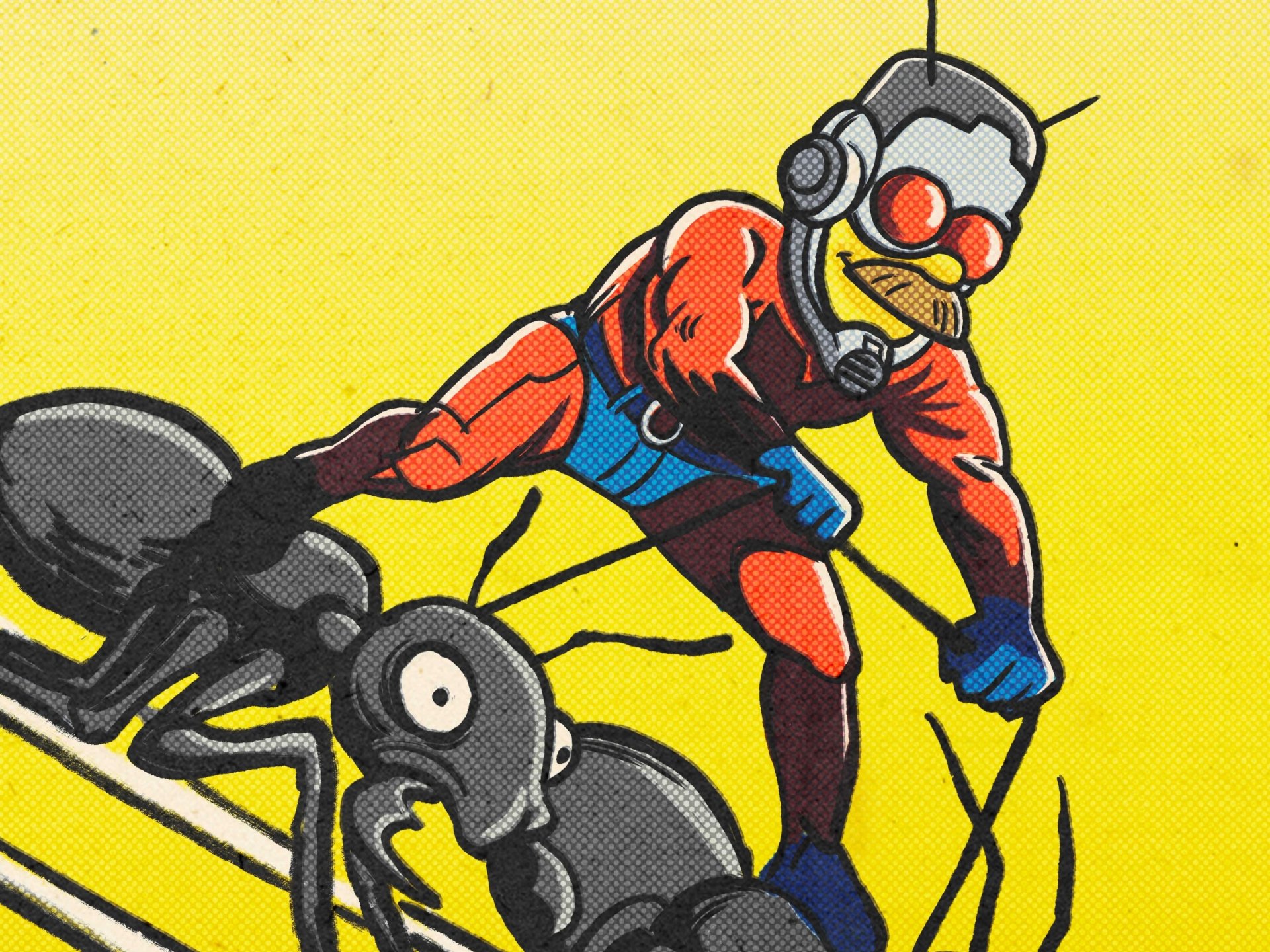 Download Ant-Man Ned Flanders Movie The Good, The Bart, And The Loki HD Wallpaper