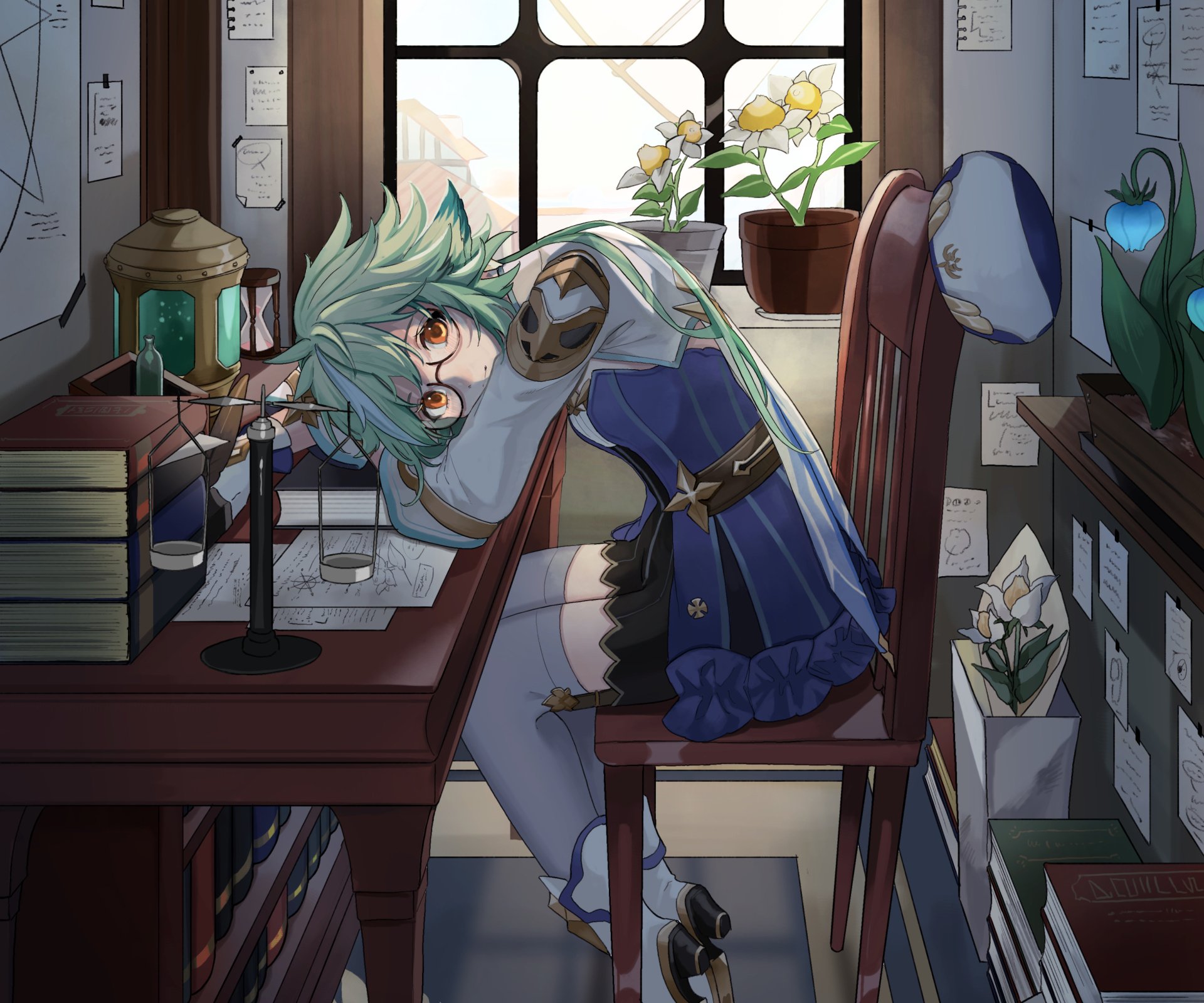 Download Sucrose (Genshin Impact) Video Game Genshin Impact HD Wallpaper by らく