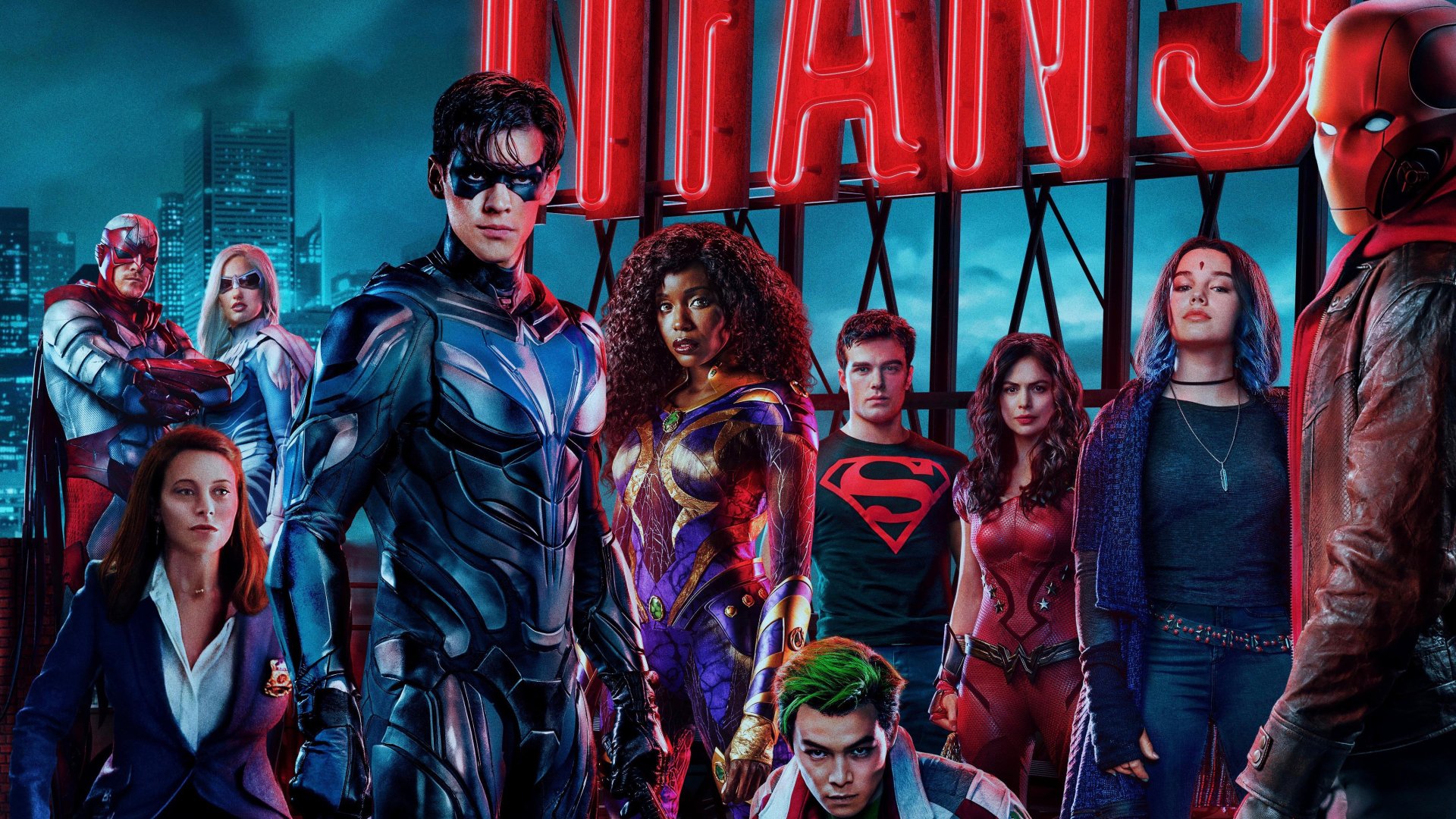 Download TV Show Titans 4k Ultra HD Wallpaper