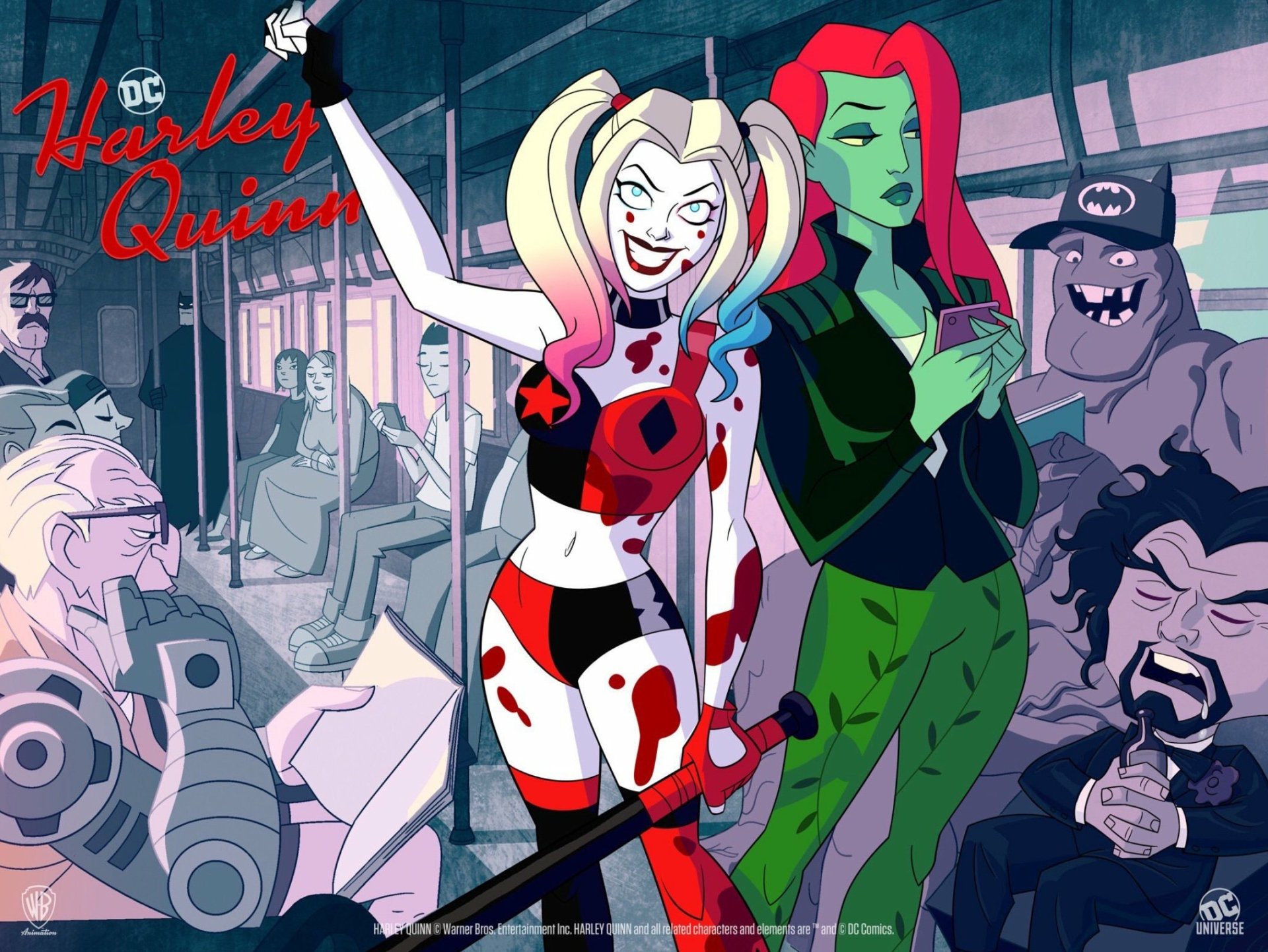 Download Harleen Quinzel Poison Ivy Tv Show Harley Quinn Hd Wallpaper 2688