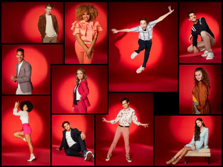 Mark St. Cyr Frankie A. Rodriguez Dara Reneé Sofia Wylie Larry Saperstein Julia Lester Kate Reinders Matt Cornett Olivia Rodrigo Joshua Bassett TV Show High School Musical: The Musical: The Series HD Desktop Wallpaper | Background Image