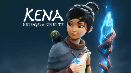 Kena (Kena: Bridge Of Spirits) video game Kena: Bridge of Spirits HD Desktop Wallpaper | Background Image