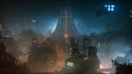 video game The Ascent HD Desktop Wallpaper | Background Image