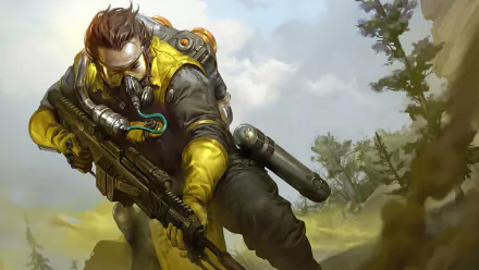 Caustic (Apex Legends) video game Apex Legends HD Desktop Wallpaper | Background Image