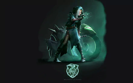 Bellatrix Lestrange fantasy woman warrior HD Desktop Wallpaper | Background Image