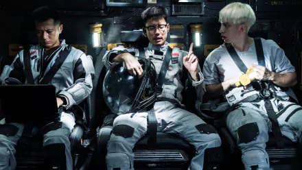 Haoyu Yang movie The Wandering Earth HD Desktop Wallpaper | Background Image