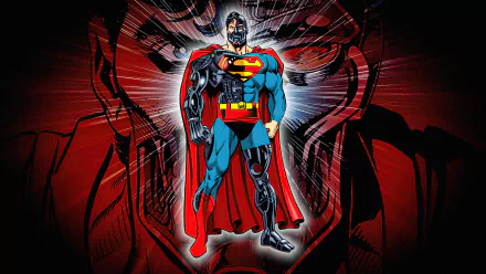 Cyborg Superman Hank Henshaw DC Comics Comic Superman HD Desktop Wallpaper | Background Image