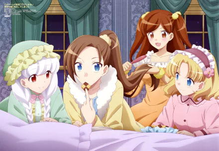 Sophia Ascart Mary Hunt Maria Campbell Catarina Claes Anime My Next Life as a Villainess: All Routes Lead to Doom! HD Desktop Wallpaper | Background Image
