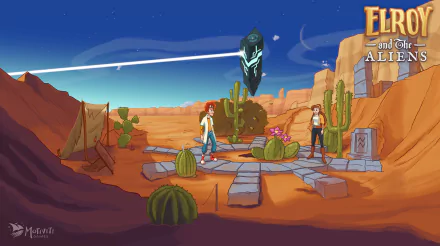 video game Elroy and the Aliens HD Desktop Wallpaper | Background Image