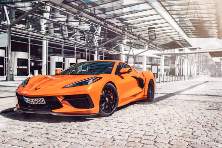  Orange 2021 Geiger Chevrolet Corvette (C8)