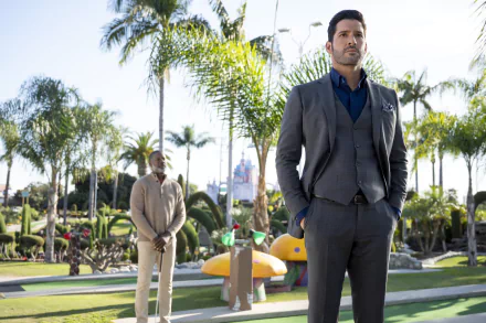 Tom Ellis Lucifer Morningstar TV Show Lucifer HD Desktop Wallpaper | Background Image