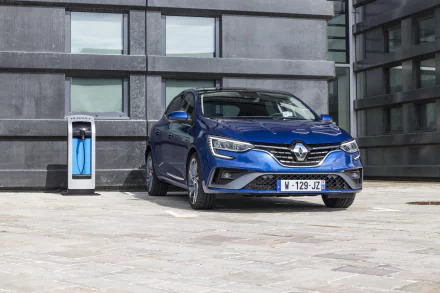 Blue 2021 Renault Mégane E-TECH Plug-in Hybrid R.S. Line
