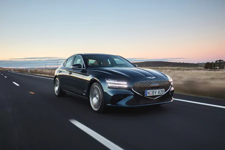  Blue 2021 Genesis G70 2.0T