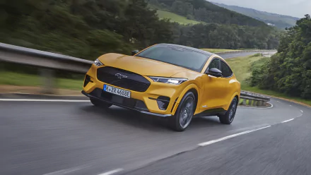  Orange Ford Mustang Mach-E GT