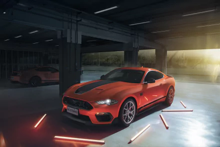 Ford Mustang muscle car vehicle Ford Mustang Mach 1 HD Desktop Wallpaper | Background Image