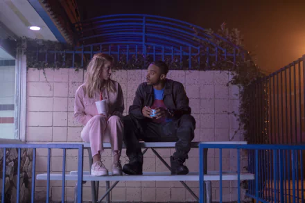 Algee Smith Sydney Sweeney TV Show Euphoria HD Desktop Wallpaper | Background Image