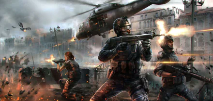 video game Modern Combat 5: Blackout HD Desktop Wallpaper | Background Image