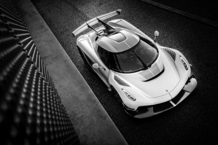 supercar vehicle Koenigsegg Jesko HD Desktop Wallpaper | Background Image