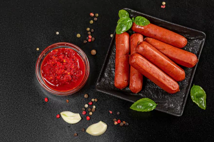 sausage food meat HD Desktop Wallpaper | Background Image
