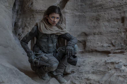 Zendaya movie Dune (2021) HD Desktop Wallpaper | Background Image