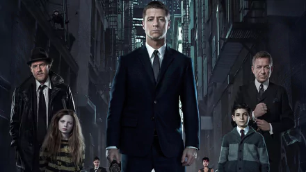 Alfred Pennyworth Bruce Wayne Jim Gordon Ben McKenzie TV Show Gotham (TV Show) HD Desktop Wallpaper | Background Image