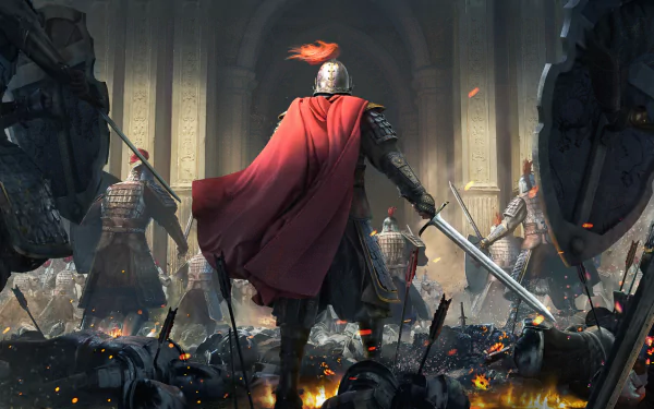 sword warrior video game Rise of Kingdoms HD Desktop Wallpaper | Background Image