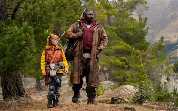 Tommy Jepperd Nonso Anozie Gus (Sweet Tooth) Christian Convery TV Show Sweet Tooth HD Desktop Wallpaper | Background Image
