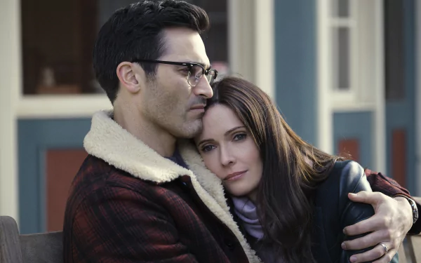 Lois Lane Elizabeth Tulloch Superman Clark Kent Tyler Hoechlin TV Show Superman and Lois HD Desktop Wallpaper | Background Image