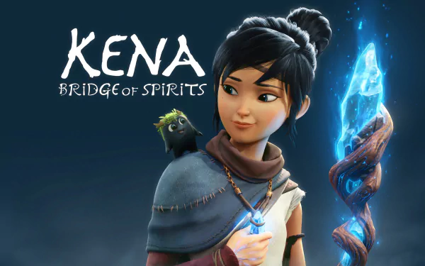 Kena (Kena: Bridge Of Spirits) video game Kena: Bridge of Spirits HD Desktop Wallpaper | Background Image