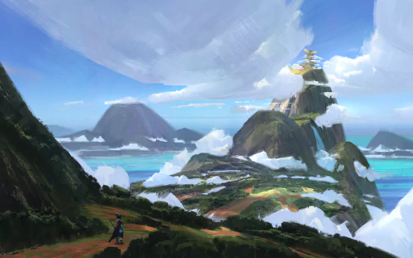 Kena (Kena: Bridge Of Spirits) video game Kena: Bridge of Spirits HD Desktop Wallpaper | Background Image