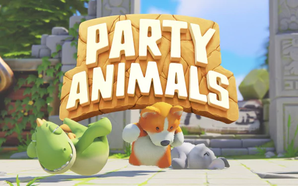 video game Party Animals HD Desktop Wallpaper | Background Image