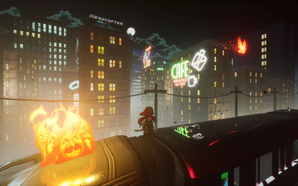 video game Firegirl HD Desktop Wallpaper | Background Image