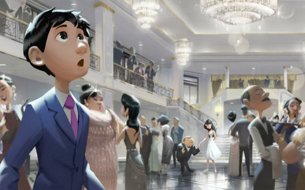 Li Na Wang Din Song movie Wish Dragon HD Desktop Wallpaper | Background Image