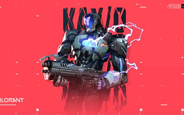  Valorant KAYO Wildposting red