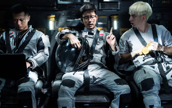 Haoyu Yang movie The Wandering Earth HD Desktop Wallpaper | Background Image