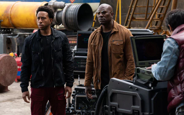 Tej (Fast & Furious) Tyrese Gibson Roman Pearce Ludacris movie Fast & Furious 9 HD Desktop Wallpaper | Background Image