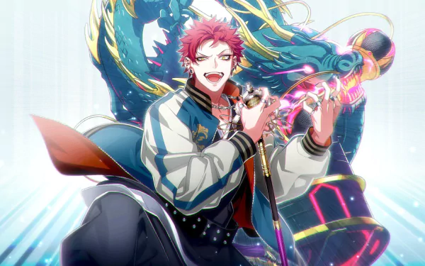 Kuko Harai Anime Hypnosis Mic HD Desktop Wallpaper | Background Image