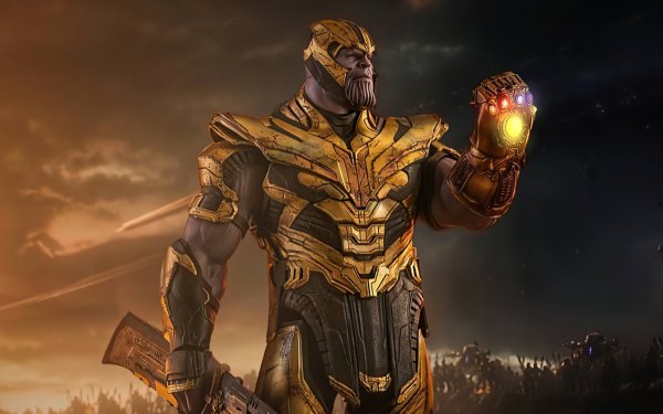 Comics Thanos Supervillain Marvel Comics Infinity Gauntlet HD Wallpaper | Background Image